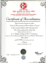 Naac Certifications
