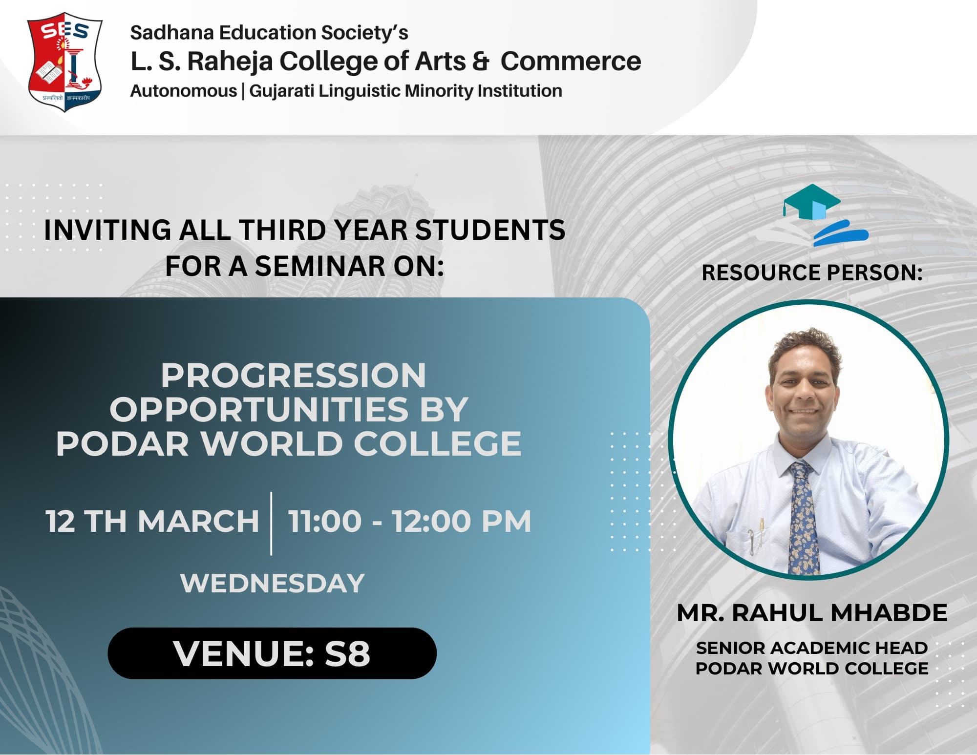 Progression Opportunities by Podar World College